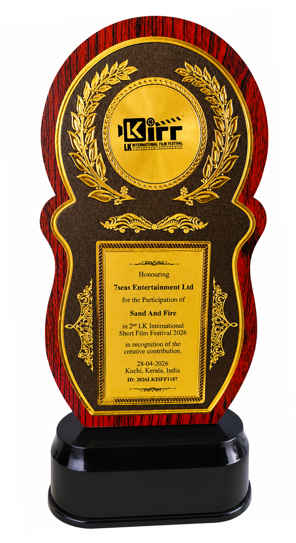 7Seas Entertainment Honored at LK International Short Film Festival 2026