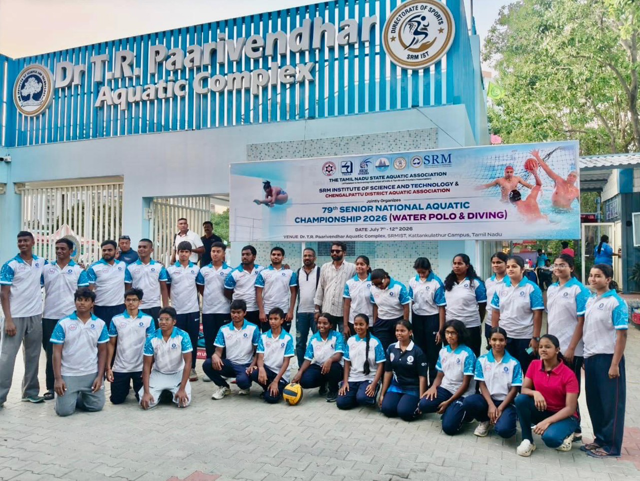 7Seas Entertainment Ltd sponsors for Telangana State Water Polo Team
