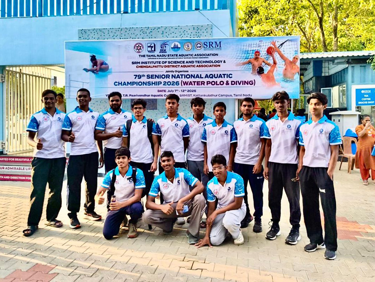 7Seas Entertainment Ltd sponsors for Telangana State Water Polo Team
