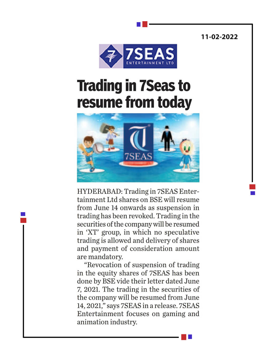 7Seas to launch ‘play to earn’ games