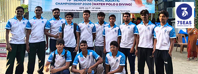 7Seas Entertainment Ltd sponsors for Telangana State Water Polo Team
